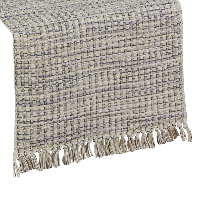 Park Designs Beige Basketweave Table Runner 36"L image number 0