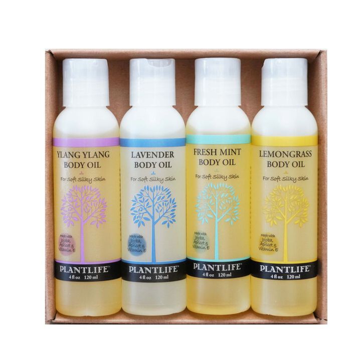 Plantlife Gift Set 4 Pack Body Oil
