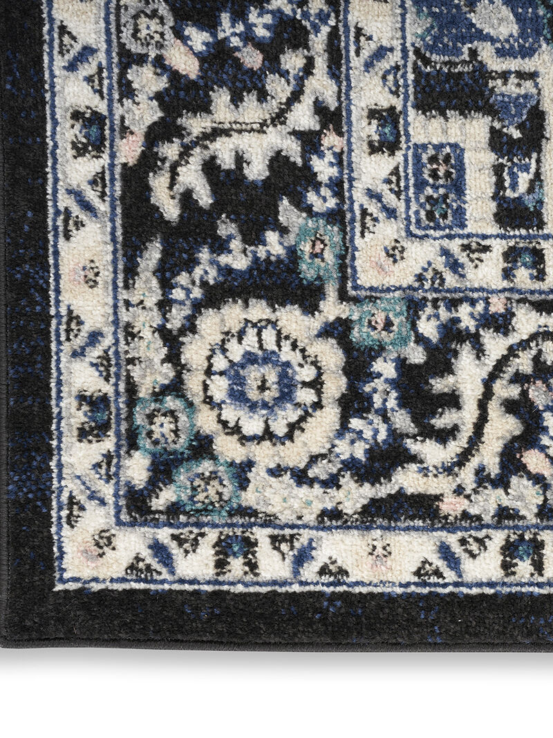Passion PSN33 Black/Ivory 5'3" x 7'3" Rug image number 3