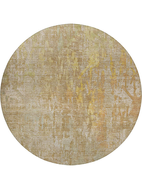 Kochi KC8 Khaki 8' Round Rug