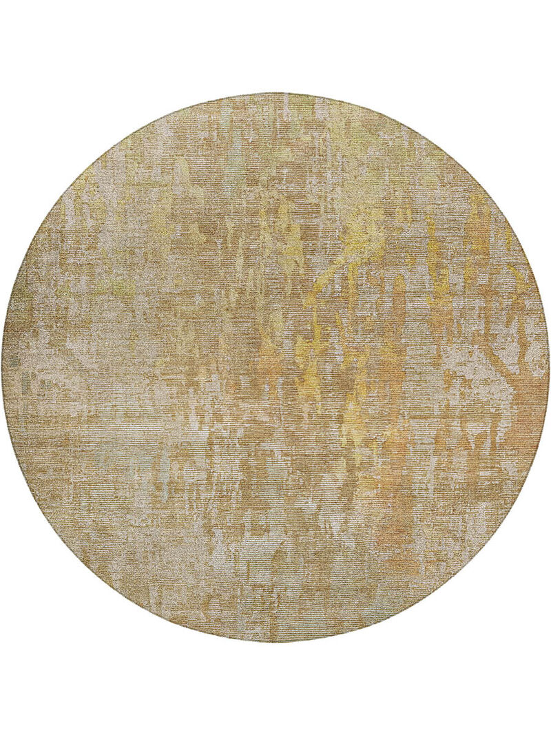 Kochi KC8 Khaki 8' Round Rug