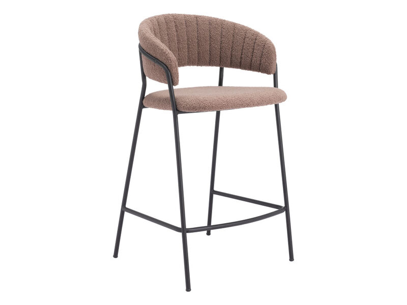Josephine Counter Stool (Set of 2) Brown