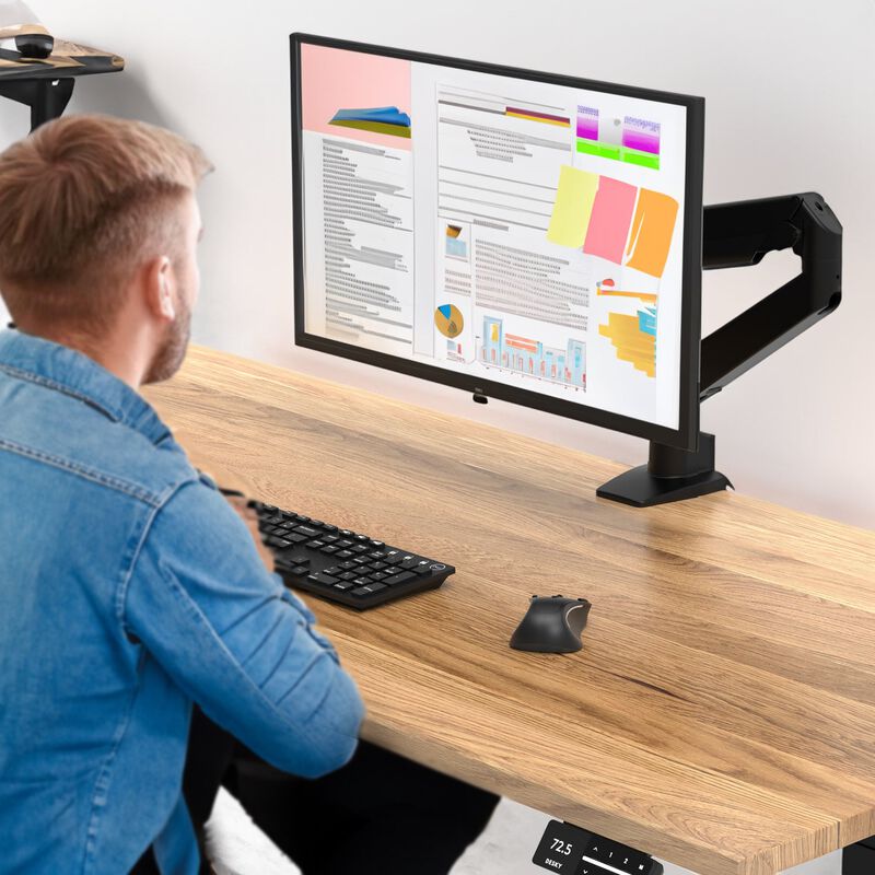 Desky Heavy Duty Single Monitor Arm (11kg+) image number 5