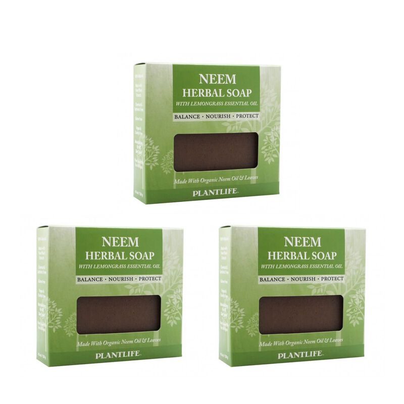 Plantlife Bar Soap - Neem 3 Pack image number 2