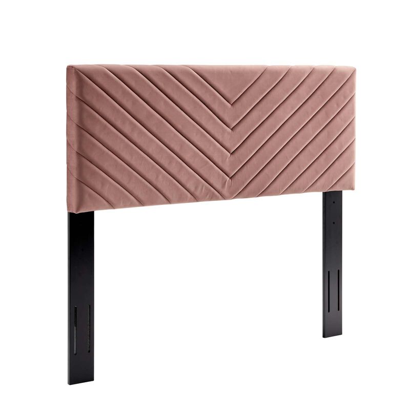 Modway - Alyson Angular Channel Tufted Performance Velvet Full / Queen Headboard image number 0