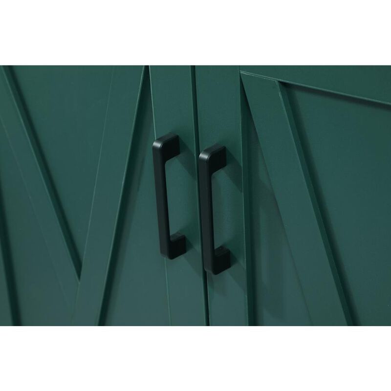 Elegant Kitchen and Bath 30 inch Single bathroom vanity in green