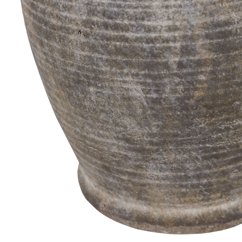 8" Vase With Handles, Brown image number 4