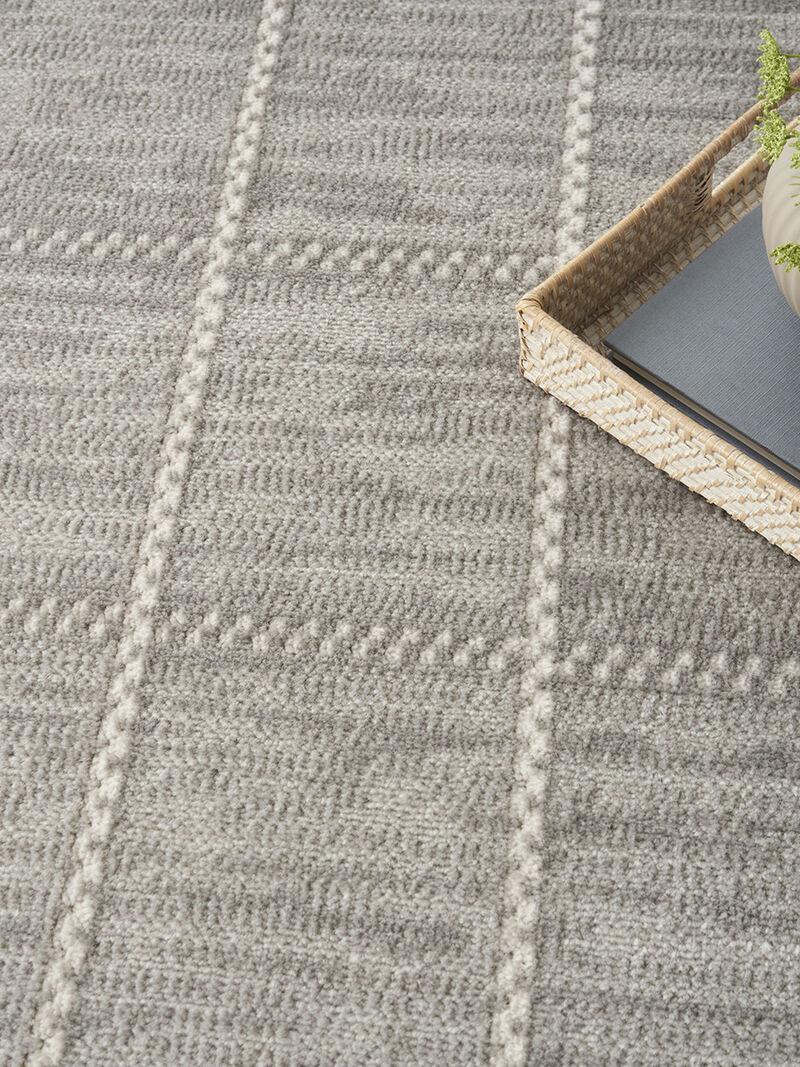 Serenity Home SRH05 Light Gray 3'11" x 5'11" Rug