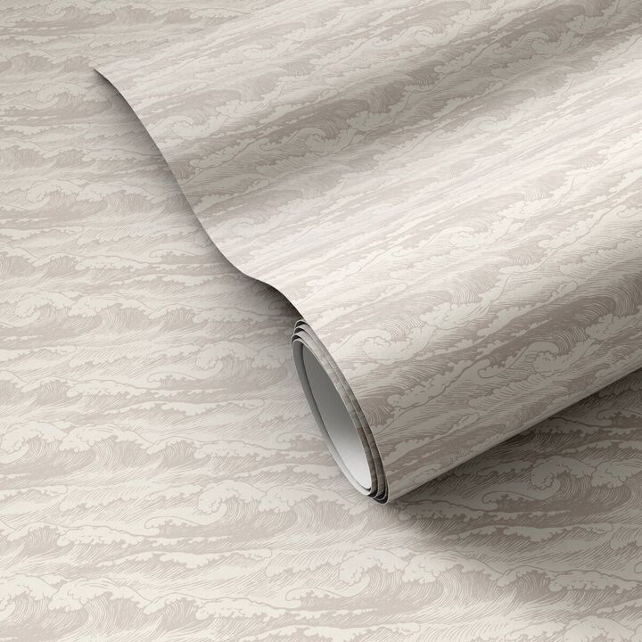 Wavebreak Wallpaper by Getty Images - Wavebreak Grey II