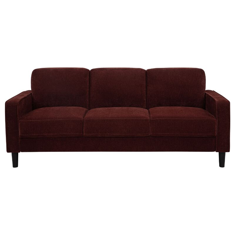 2pc Sofa and Loveseat Set, Track Arms, Foam Fill Upholstery image number 5