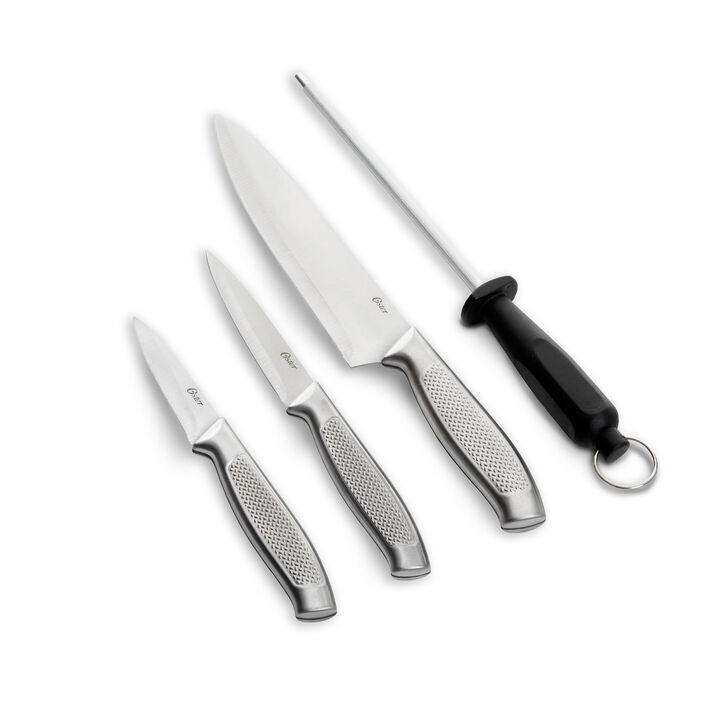 Oster Edgefield Stainless Steel 4 Piece Cutlery Set