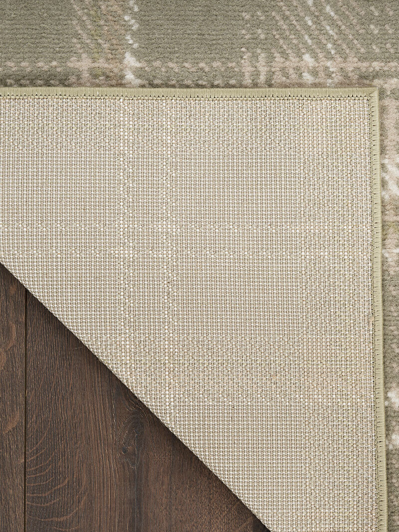 Grafix GRF03 Olive 2' x 4' Rug