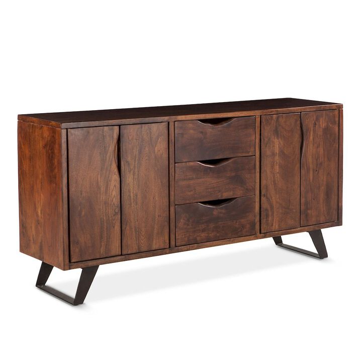 World Interiors Nottingham Sideboard with Walnut Finish