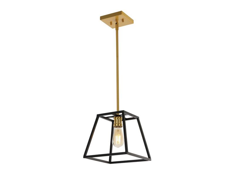 Girard 1-Light Farmhouse Industrial Iron LED Pendant
