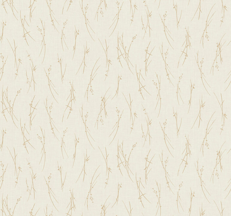 Sprigs Cream & Gold Wallpaper