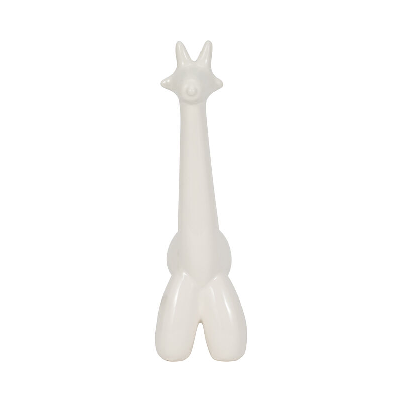 White Giraffe Balloon Animal