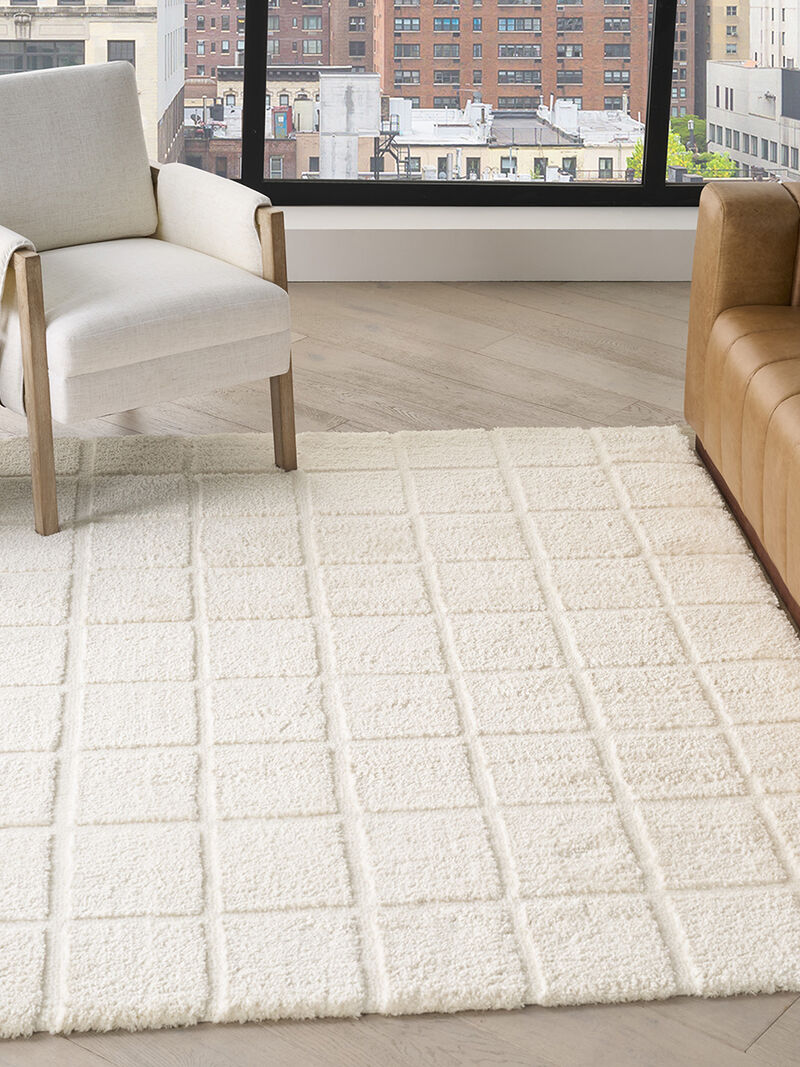 West End Ave WTE01 Ivory 3'11" x 5'11" Rug