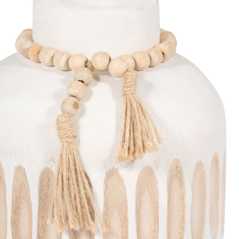 8" Round Ridged Vase image number 4