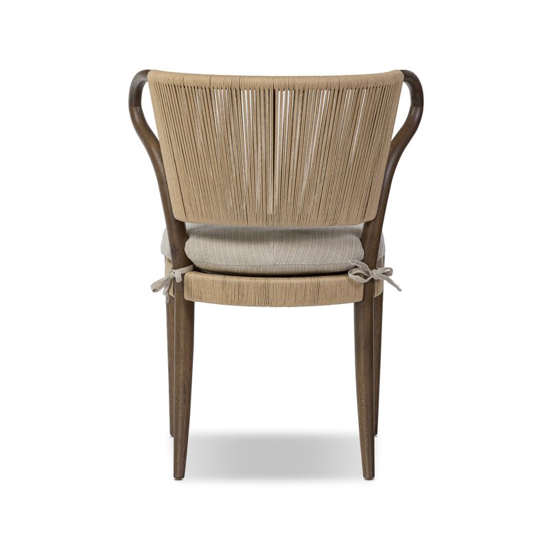 Amira Laine Natural Armless Dining Chair