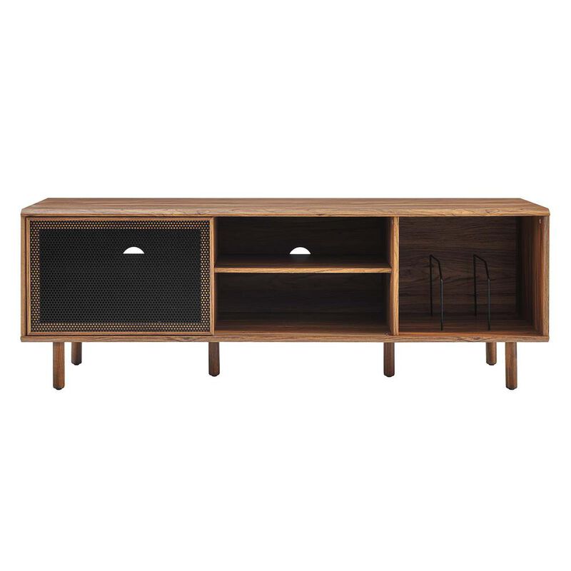 Modway Kurtis 67 TV and Vinyl Record Stand