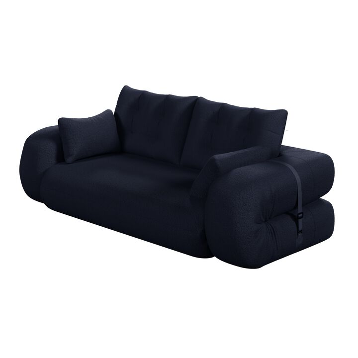 Whisen Versatile Design Folding Sleeper Comprssion Lazy Sofa Couch, Sofa Bed