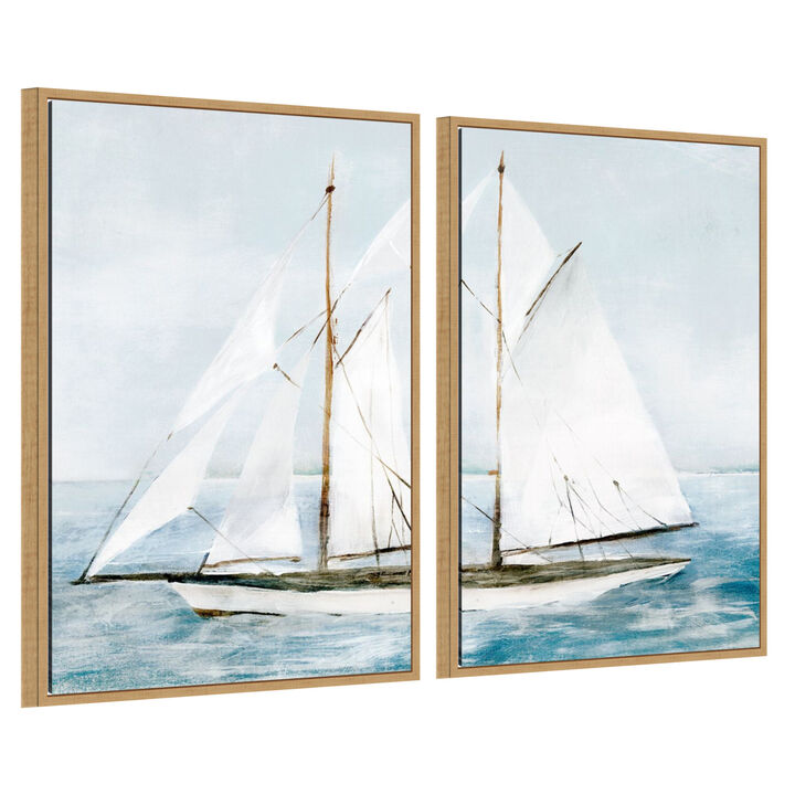 Sailboat on Calm Waters 2 Piece