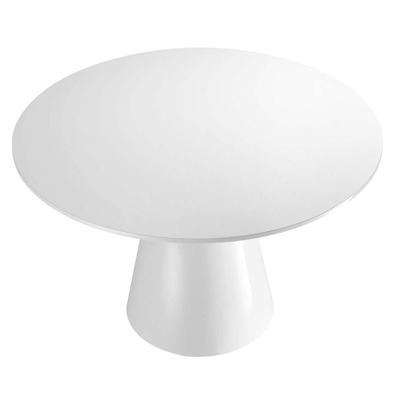 Modway - Provision 47" Round Dining Table White