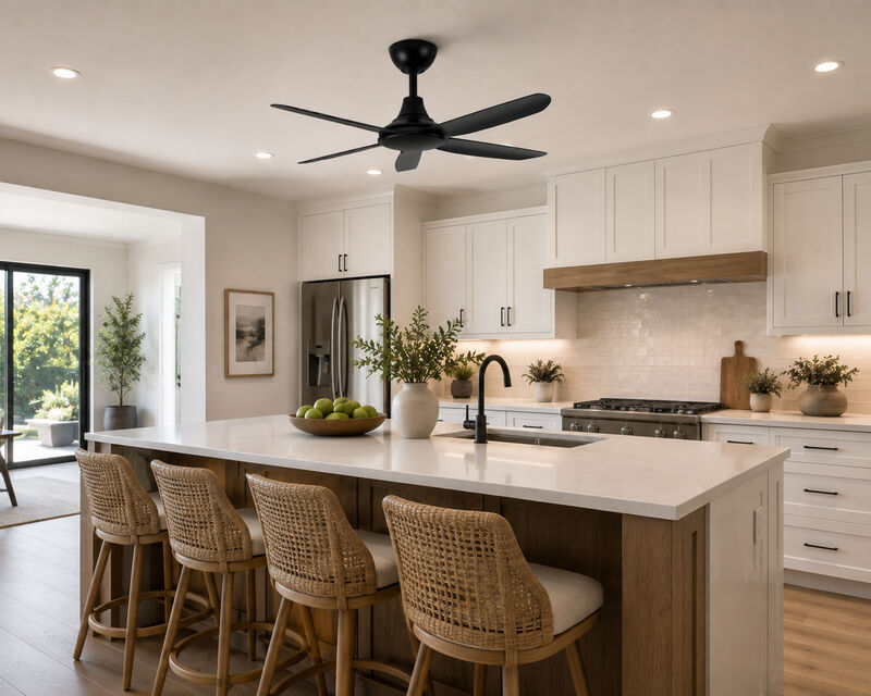 ENLIGHT 52" Smart DC Ceiling Fan, IP66 Outdoor/Coastal Rated, Matter Smart Home Integration, 5 Blades image number 4