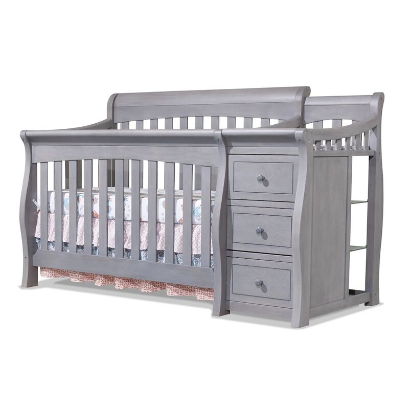 Sorelle Princeton Elite Traditional Pine Crib & Changer Combo with 3 Drawers image number 4