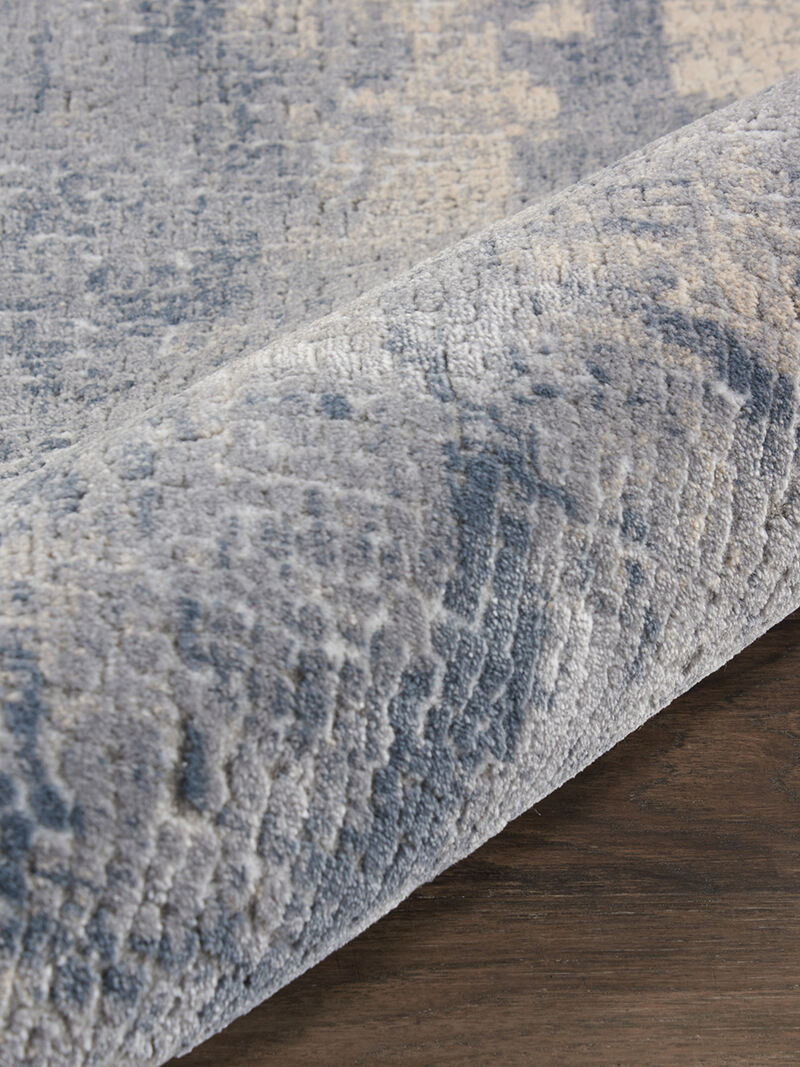 Rustic Textures RUS06 Gray/Beige 3'11" x 5'11" Rug