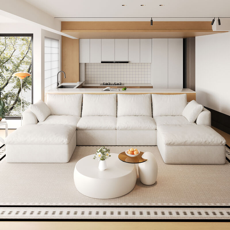 Klak Modular Compressed Sectional Couch image number 1