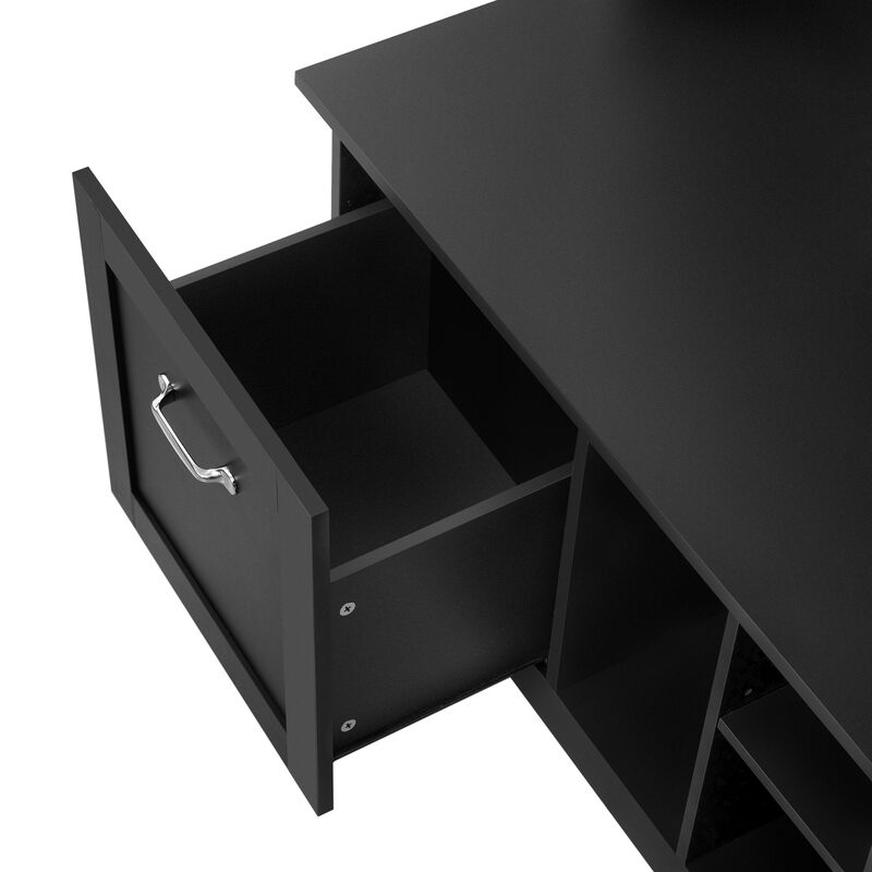 Merax Bench with Coat Rack Entryway Hall Tree