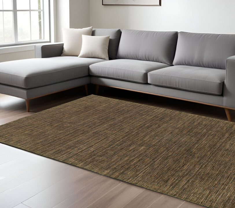 HomeRoots Wool Hand Tufted Runner Rug