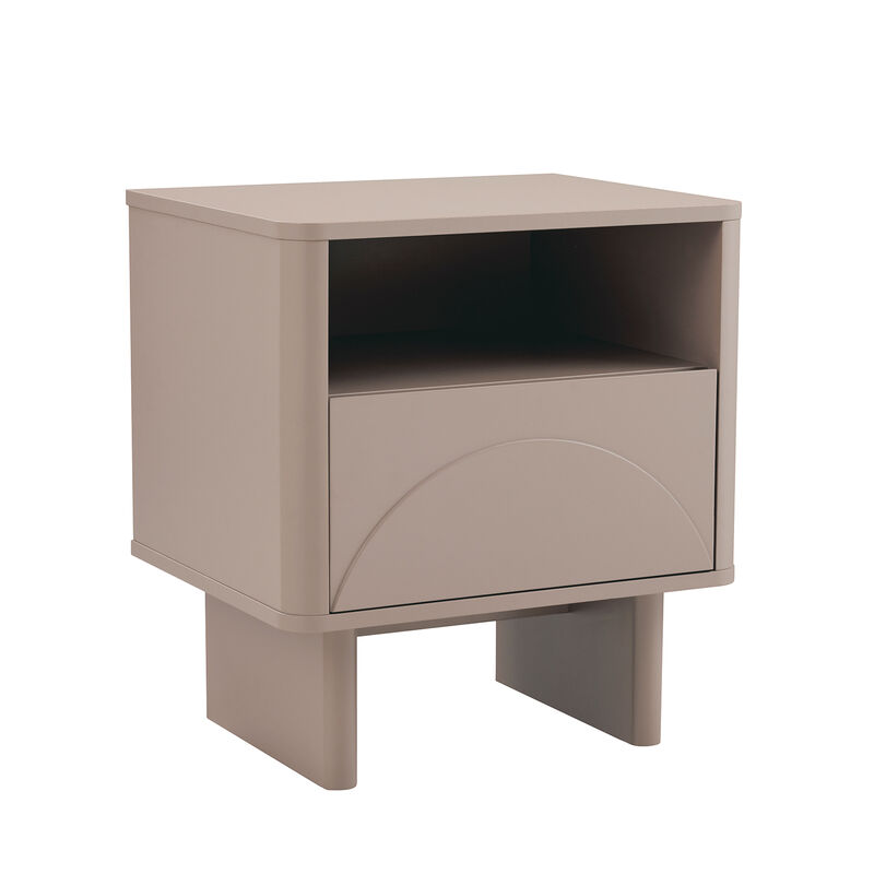 Ella Brown Nightstands (Set of 2)