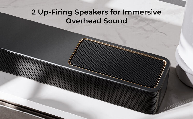 ULTIMEA Skywave Series 5.1.2 Channel Wireless Surround Sound Bar for Smart TV, 530W Sound System with Dolby Atmos image number 3