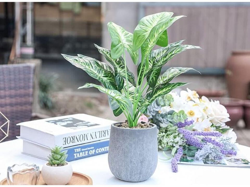 Artificial Greenery Plants Home Decor 16 Foot Potted Office