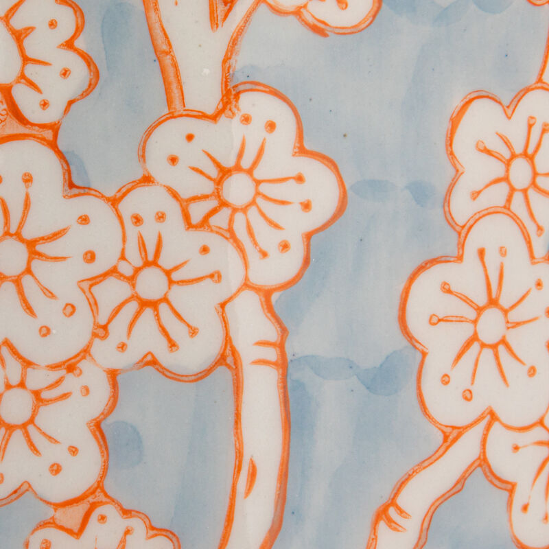 Ceramic Umbrella Stand, Blue image number 5