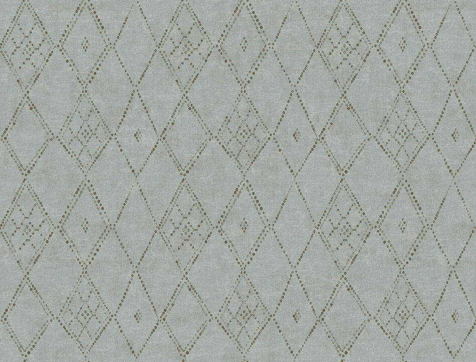Souk Diamonds Sage Wallpaper (Set of 2)