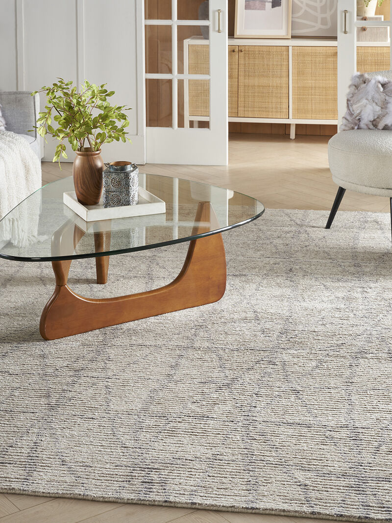 Ellora ELL02 Stone 7'9" x 9'9" Rug