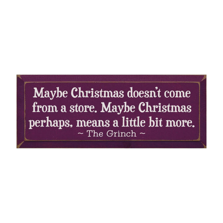 Festive Holiday Quote Wood Sign Christmas Home Wall Decoration