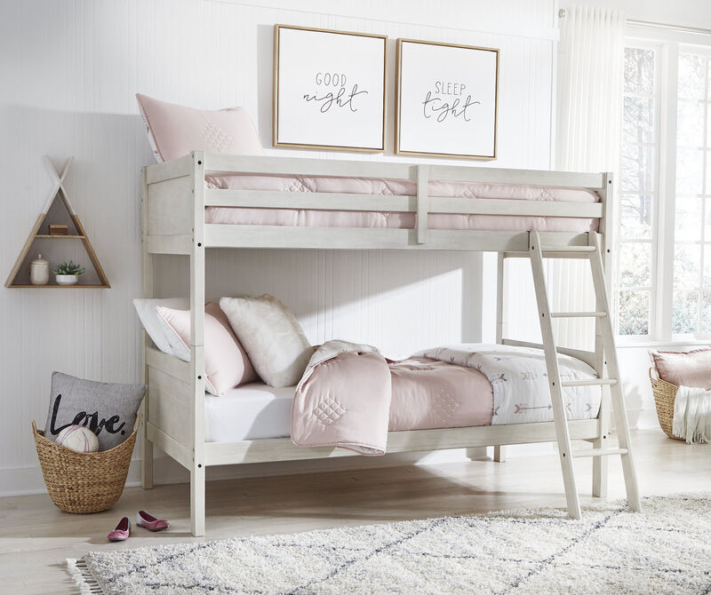 Robbinsdale Twin/Twin Bunk Bed with Ladder image number 1