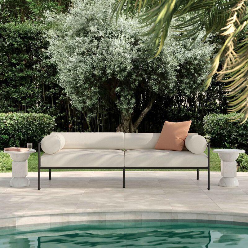 Vera Cream Outdoor Sofa image number 1