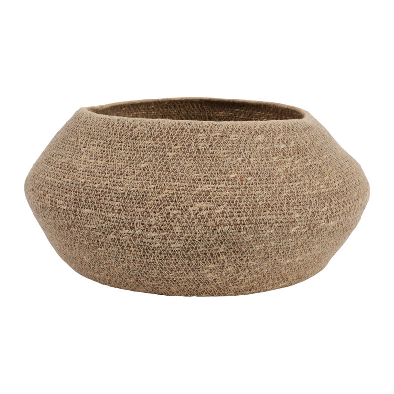 16x7" Woven Jute Basket image number 2