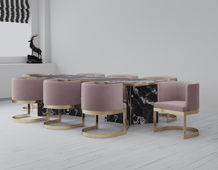Aura Pink Dining Chair