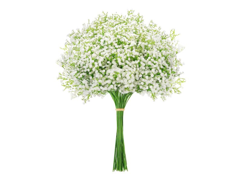 White Artificial Flowers Garden Porch Decor Baby's Breath image number 0