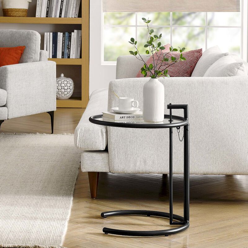 Eileen Gray Metal Side Table image number 8