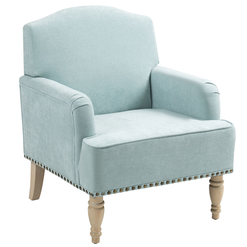 Swamte Comfy Upholstered Accent Chair image number 3