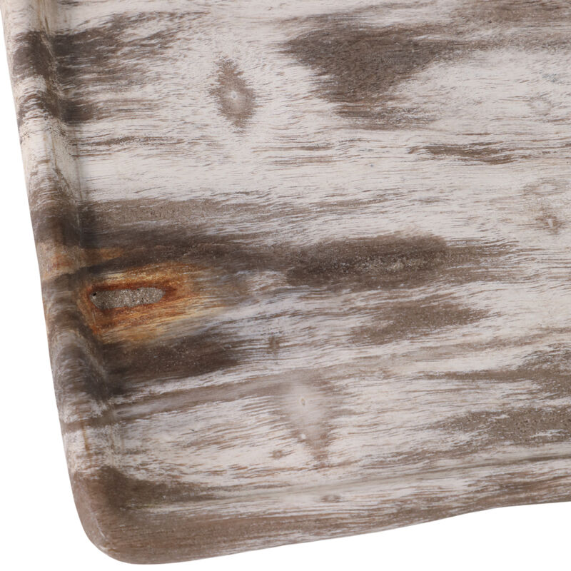 16x8" Petrified Wood Tray, Ivory image number 5