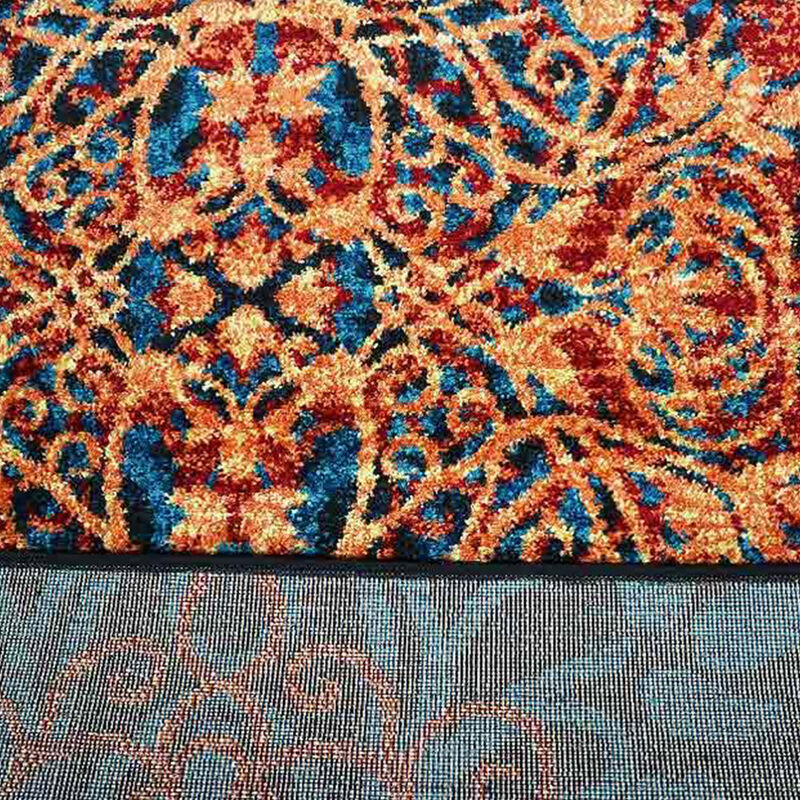 RUGSOTIC CARPETS MACHINE MADE HEATSET POLYPROPYLENE AREA RUGS  - Rectangle Shape, Floral Modern Design, Midium Pile Machine Made Area Rugs (MX0012) image number 2
