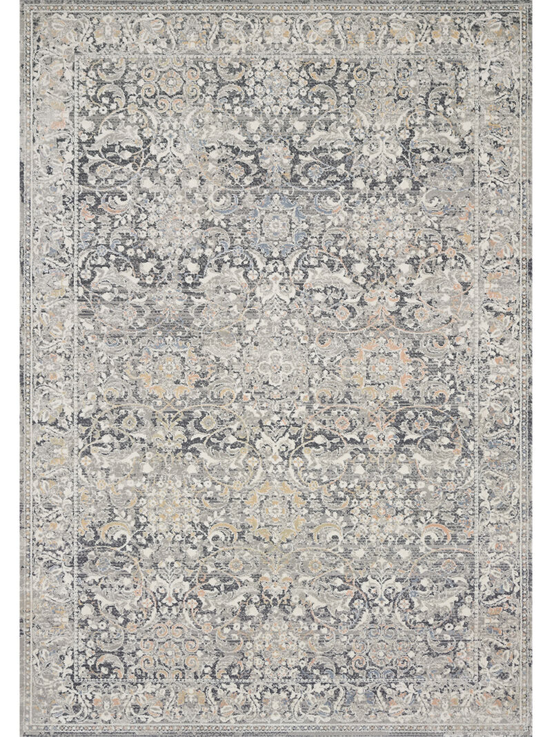 Lucia LUC04 Grey/Mist 5'2" x 7'7" Rug image number 1
